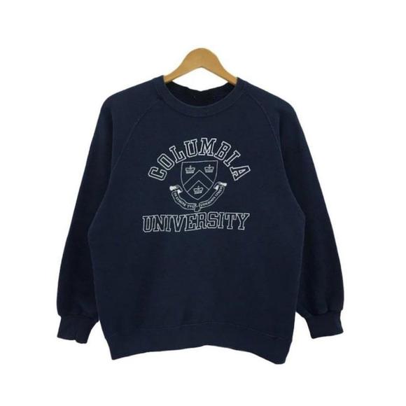 Vintage Columbia University Columbia University  Sweatshirt - Picture 1 of 4